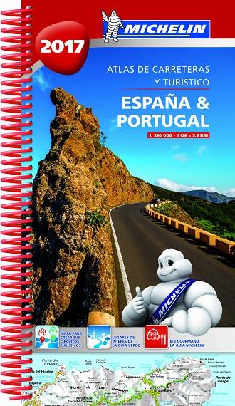 ESPAÑA Y PORTUGAL ATLAS DE CARRETERAS Y TURÍSTICO 2017 | 9782067217690 | Galatea Llibres | Llibreria online de Reus, Tarragona | Comprar llibres en català i castellà online