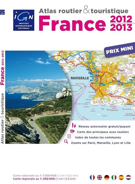 FRANCE 2011 ATLAS PRIX MINI 1:250.000 -IGN | 9782758516996 | Galatea Llibres | Llibreria online de Reus, Tarragona | Comprar llibres en català i castellà online