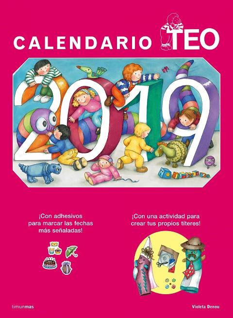 CALENDARIO TEO 2019 | 9788408185475 | DENOU, VIOLETA | Galatea Llibres | Librería online de Reus, Tarragona | Comprar libros en catalán y castellano online