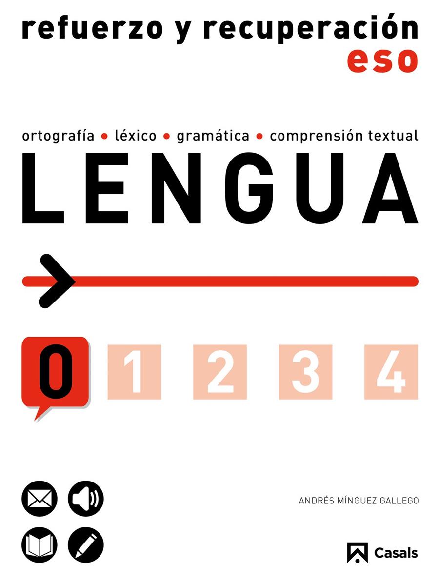 REFUERZO Y RECUPERACION LENGUA 0 ESO (2014) | 9788421854846 | MINGUEZ GALLEGO, ANDRES | Galatea Llibres | Llibreria online de Reus, Tarragona | Comprar llibres en català i castellà online