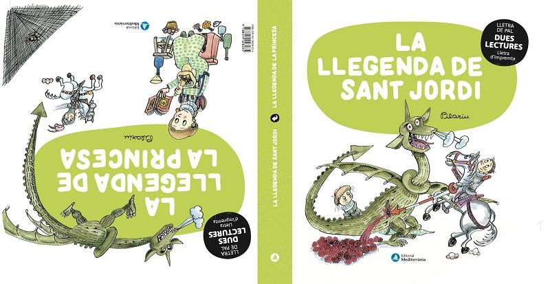 DUES LECTURES. LA LLEGENDA DE SANT JORDI / LA LLEGENDA DE LA PRINCESA | 9788419028778 | Galatea Llibres | Llibreria online de Reus, Tarragona | Comprar llibres en català i castellà online