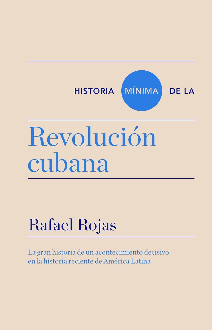 HISTORIA MÍNIMA DE LA REVOLUCIÓN CUBANA | 9788416354054 | ROJAS, RAFAEL | Galatea Llibres | Librería online de Reus, Tarragona | Comprar libros en catalán y castellano online