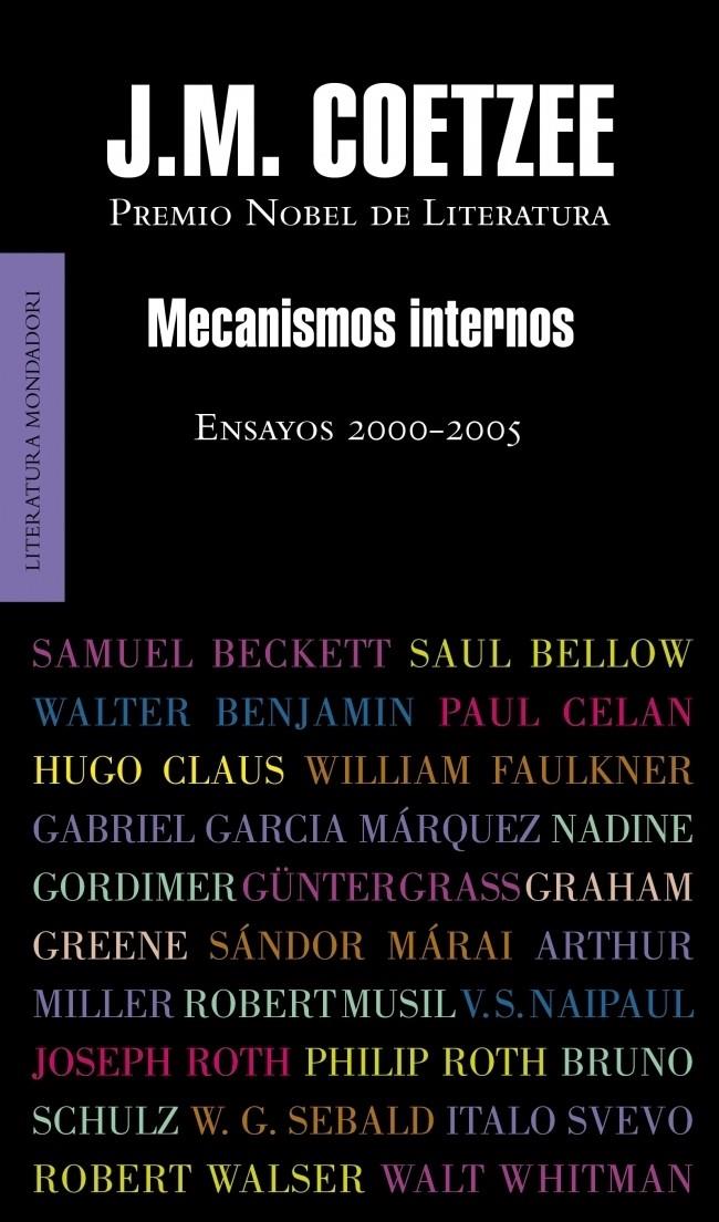 MECANISMOS INTERNOS, ENSAYOS 2000-2005 | 9788439721581 | COETZEE, J.M | Galatea Llibres | Llibreria online de Reus, Tarragona | Comprar llibres en català i castellà online