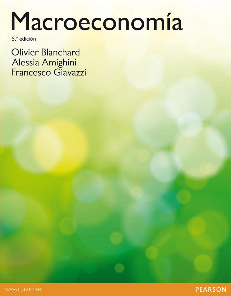 MACROECONOMIA 5ED | 9788483227886 | BLANCHARD, OLIVIER | Galatea Llibres | Llibreria online de Reus, Tarragona | Comprar llibres en català i castellà online