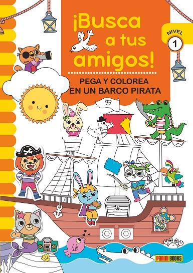 ¡BUSCA A TUS AMIGOS! PEGA Y COLOREA EN UN BARCO PIRATA | 9788410511279 | Galatea Llibres | Llibreria online de Reus, Tarragona | Comprar llibres en català i castellà online