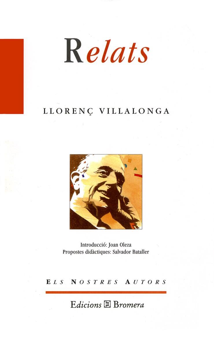 RELATS | 9788476602577 | VILLALONGA,LLORENÇ | Galatea Llibres | Librería online de Reus, Tarragona | Comprar libros en catalán y castellano online