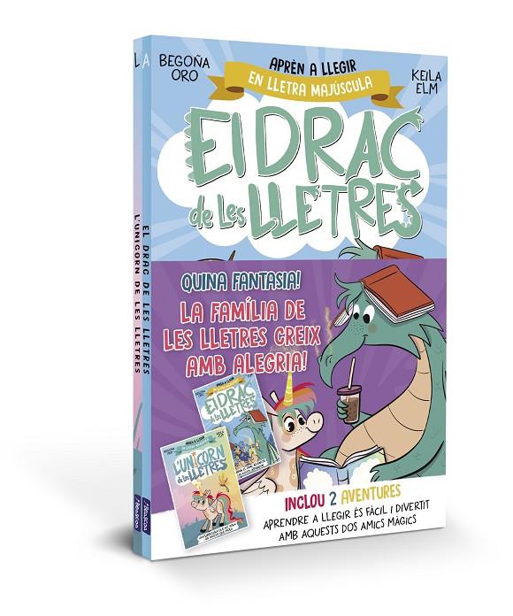 EL DRAC DE LES LLETRES - QUINA FANTASIA! LA FAMÍLIA DE LES LLETRES CREIX AMB ALE | 9788448869595 | ORO, BEGOÑA | Galatea Llibres | Librería online de Reus, Tarragona | Comprar libros en catalán y castellano online