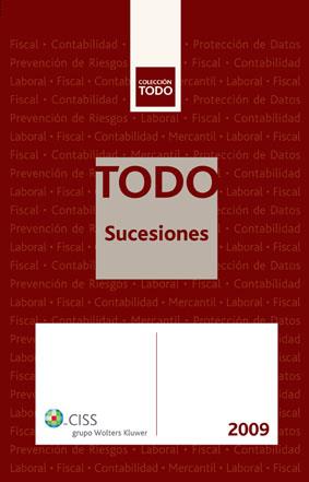 TODO SUCESIONES 2009 | 9788482358093 | VV.AA. | Galatea Llibres | Llibreria online de Reus, Tarragona | Comprar llibres en català i castellà online