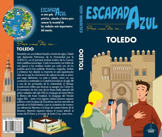 TOLEDO ESCAPADA AZUL 2018 | 9788417368838 | LEDRADO, PALOMA | Galatea Llibres | Llibreria online de Reus, Tarragona | Comprar llibres en català i castellà online