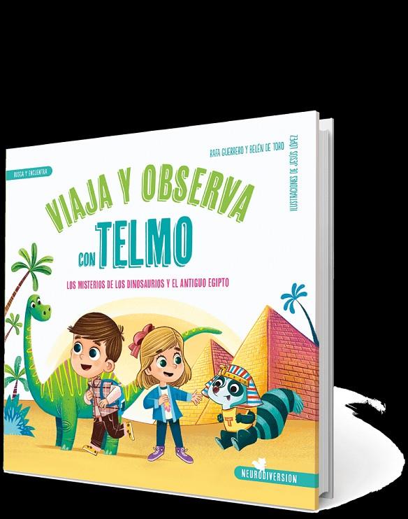 VIAJA Y OBSERVA CON TELMO | 9788426733375 | GUERRERO, RAFA/DE TORO, BELÉN | Galatea Llibres | Llibreria online de Reus, Tarragona | Comprar llibres en català i castellà online