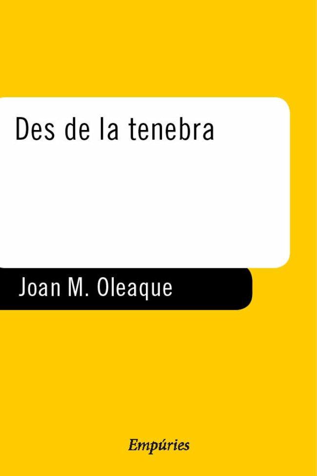 DES DE LA TENEBRA. UN DESCENS AL CAS ALCASSER | 9788475968759 | OLEAQUE, JOAN M. | Galatea Llibres | Llibreria online de Reus, Tarragona | Comprar llibres en català i castellà online