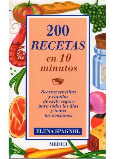 200 RECETAS EN 10 MINUTOS (DIP) | 9788486193553 | SPAGNOL, ELENA | Galatea Llibres | Librería online de Reus, Tarragona | Comprar libros en catalán y castellano online