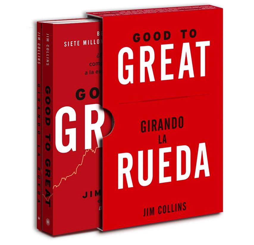 ESTUCHE GOOD TO GREAT + GIRANDO LA RUEDA | 9788417963194 | COLLINS, JIM | Galatea Llibres | Llibreria online de Reus, Tarragona | Comprar llibres en català i castellà online