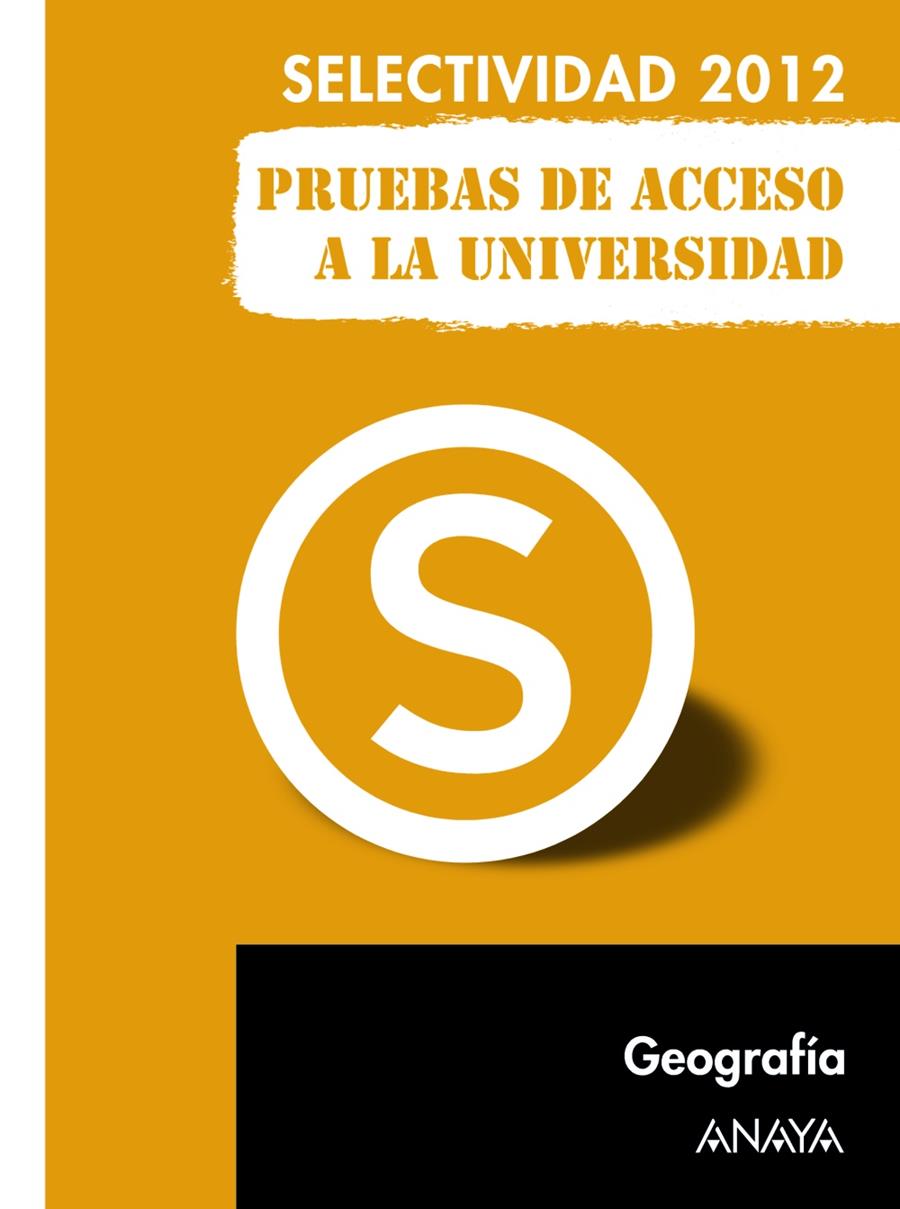 GEOGRAFIA SELECTIVIDAD 2012 | 9788467835762 | MUÑOZ-DELGADO Y MÉRIDA, Mª CONCEPCIÓN | Galatea Llibres | Librería online de Reus, Tarragona | Comprar libros en catalán y castellano online