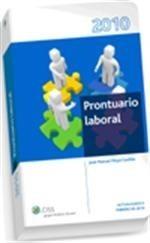 PRONTUARIO LABORAL 2010 | 9788482359519 | MOYA CASTILLA, JOSE MANUEL | Galatea Llibres | Librería online de Reus, Tarragona | Comprar libros en catalán y castellano online