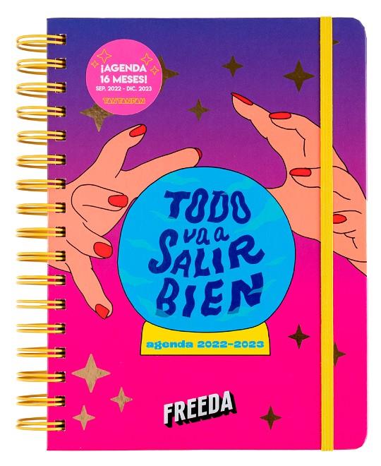 AGENDA SEMANA VISTA 2022-2023 16 MESES FREEDA | 9788418195495 | Galatea Llibres | Llibreria online de Reus, Tarragona | Comprar llibres en català i castellà online