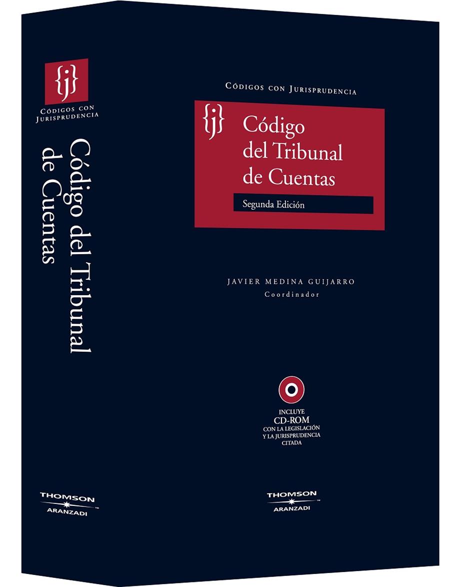 CODIGO DEL TRIBUNAL DE CUENTAS 2º ED. | 9788483555330 | MEDINA GUIJARRO, JAVIER | Galatea Llibres | Librería online de Reus, Tarragona | Comprar libros en catalán y castellano online