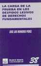 CARGA DE LA PRUEBA EN LOS DESPIDOS LESIVOS DE DERE | 9788480024105 | MONEREO PEREZ, JOSE LUIS | Galatea Llibres | Llibreria online de Reus, Tarragona | Comprar llibres en català i castellà online