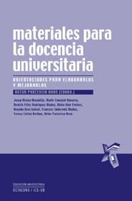 MATERIALES PARA LA DOCENCIA UNIVERSITARIA | 9788480637442 | PARCERISA ARAN, ARTUR | Galatea Llibres | Librería online de Reus, Tarragona | Comprar libros en catalán y castellano online