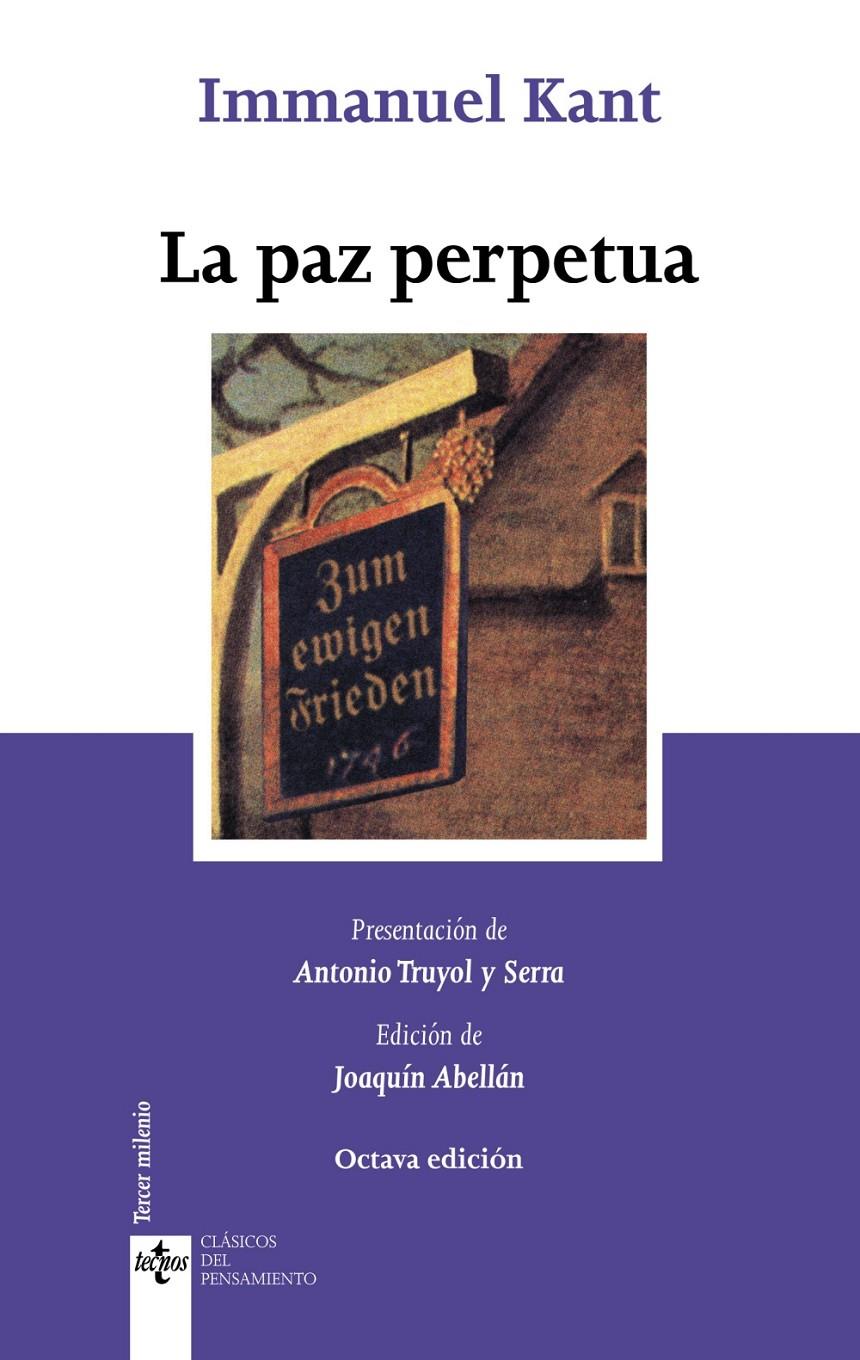 LA PAZ PERPETUA | 9788430955824 | KANT, IMMANUEL | Galatea Llibres | Librería online de Reus, Tarragona | Comprar libros en catalán y castellano online