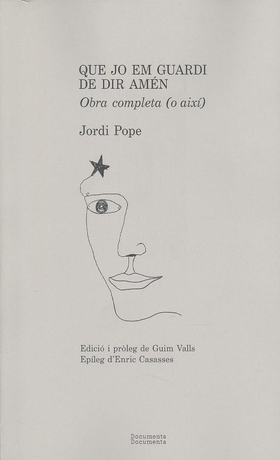 QUE JO EM GUARDI DE DIR AMÉN | 9788412258233 | POPE, JORDI | Galatea Llibres | Librería online de Reus, Tarragona | Comprar libros en catalán y castellano online