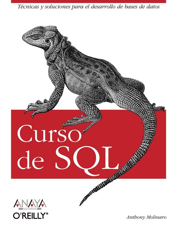 CURSO DE SQL | 9788441520417 | MOLINARO, ANTHONY | Galatea Llibres | Llibreria online de Reus, Tarragona | Comprar llibres en català i castellà online