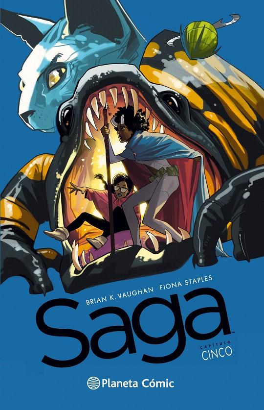 SAGA 5 | 9788468478913 | VAUGHAN, BRIAN/FIONA STAPLES | Galatea Llibres | Llibreria online de Reus, Tarragona | Comprar llibres en català i castellà online