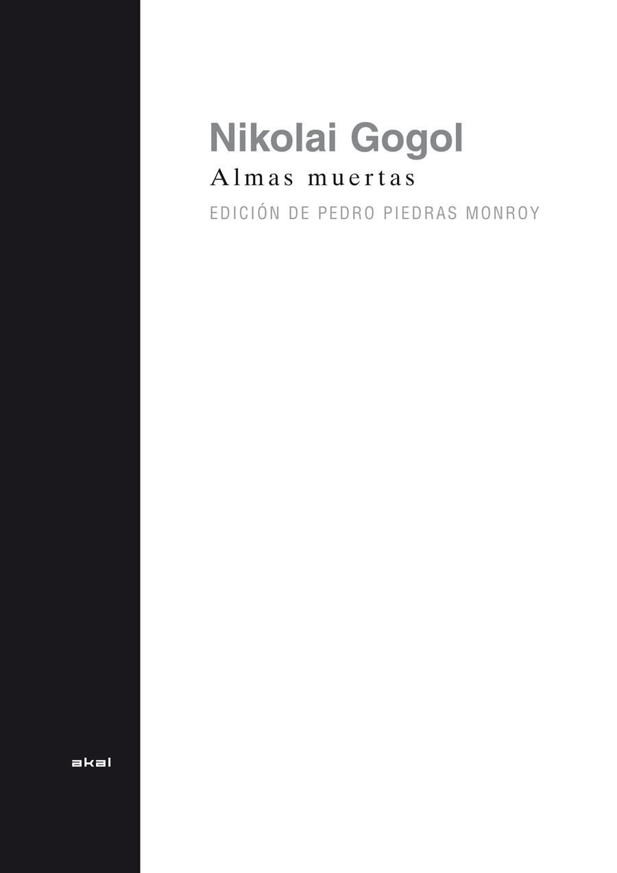 ALMAS MUERTAS | 9788446016021 | GOGOL, NIKOLAI | Galatea Llibres | Llibreria online de Reus, Tarragona | Comprar llibres en català i castellà online