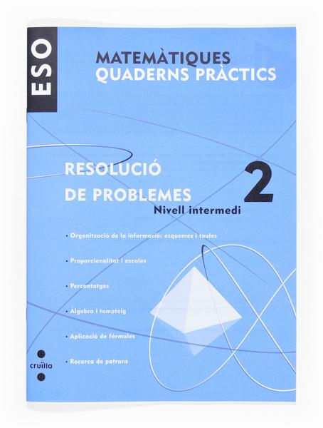 MATEMATIQUES QUADERNS PRACTICS ESO RESOLUCIO DE PROB. 2 | 9788466116831 | MARRASÉ PEÑA, JOSEP MANEL | Galatea Llibres | Llibreria online de Reus, Tarragona | Comprar llibres en català i castellà online