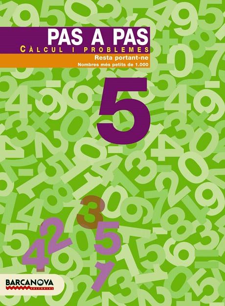 PAS A PAS 5 MATES BARCANOVA (QUADERN) | 9788448912864 | AA.VV | Galatea Llibres | Llibreria online de Reus, Tarragona | Comprar llibres en català i castellà online