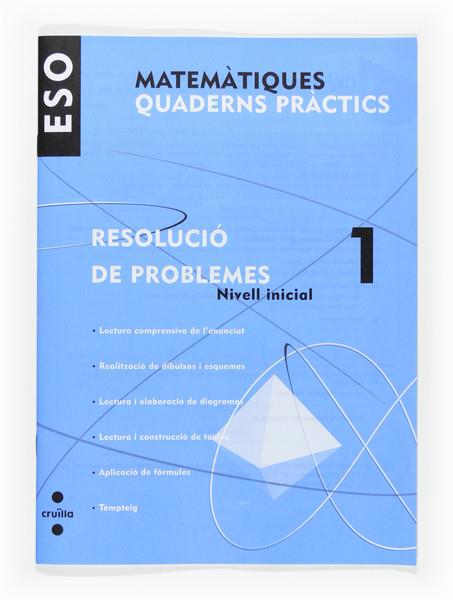 MATEMATIQUES QUADERNS PRACTICS ESO RESOLUCIO PROBLEMES 1 | 9788466116824 | MARRASÉ PEÑA, JOSEP MANEL | Galatea Llibres | Llibreria online de Reus, Tarragona | Comprar llibres en català i castellà online