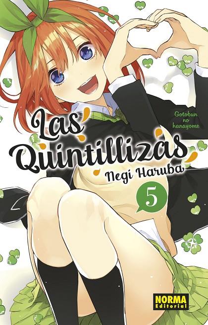 LAS QUINTILLIZAS 5 | 9788467941777 | HARUBA, NEGI | Galatea Llibres | Llibreria online de Reus, Tarragona | Comprar llibres en català i castellà online