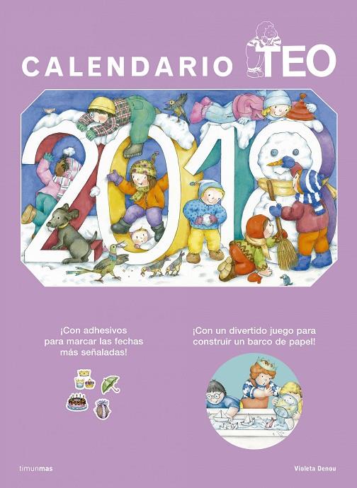 CALENDARIO TEO 2018 | 9788408175926 | DENOU, VIOLETA | Galatea Llibres | Llibreria online de Reus, Tarragona | Comprar llibres en català i castellà online