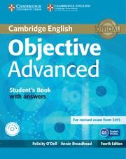 OBJECTIVE ADVANCED STUDENT'S BOOK WITH ANSWERS WITH CD-ROM 4TH EDITION | 9781107657557 | O'DELL, FELICITY/BROADHEAD, ANNIE | Galatea Llibres | Llibreria online de Reus, Tarragona | Comprar llibres en català i castellà online