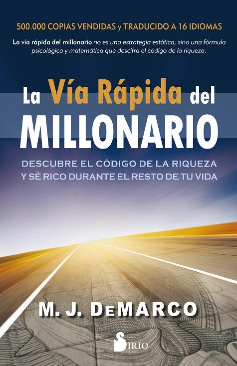 LA VÍA RÁPIDA DEL MILLONARIO | 9788417399375 | DE MARCO, M.J. | Galatea Llibres | Llibreria online de Reus, Tarragona | Comprar llibres en català i castellà online