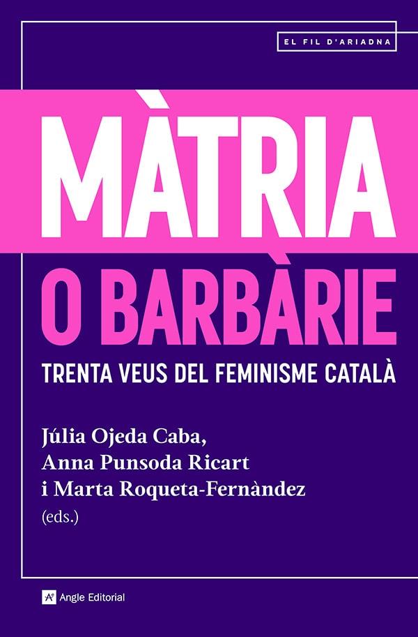 MÀTRIA O BARBÀRIE | 9788410112094 | Galatea Llibres | Llibreria online de Reus, Tarragona | Comprar llibres en català i castellà online