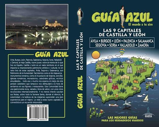 LAS 9 CAPITALES DE CASTILLA LEÓN GUIA AZUL 2018 | 9788494768934 | LEDRADO, PALOMA | Galatea Llibres | Llibreria online de Reus, Tarragona | Comprar llibres en català i castellà online