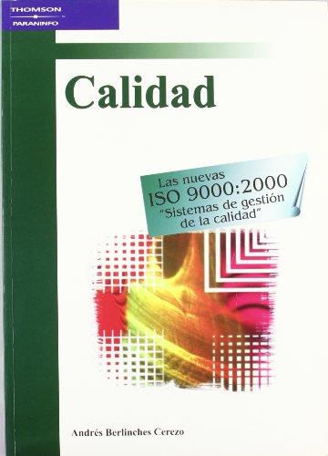 CALIDAD ISO 9000:2000 | 9788497320832 | BERLINCHES CEREZO, ANDRES | Galatea Llibres | Llibreria online de Reus, Tarragona | Comprar llibres en català i castellà online