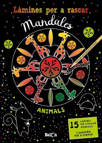 LÀMINES PER A RASCAR MANDALES. ANIMALS | 9789403213569 | Galatea Llibres | Llibreria online de Reus, Tarragona | Comprar llibres en català i castellà online