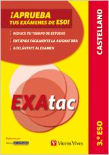 EXATAC 3 ESO CASTELLANO | 9788468202587 | AULA D'ESTUDI ASSESSORIA D'ESTUDI S.L. | Galatea Llibres | Llibreria online de Reus, Tarragona | Comprar llibres en català i castellà online