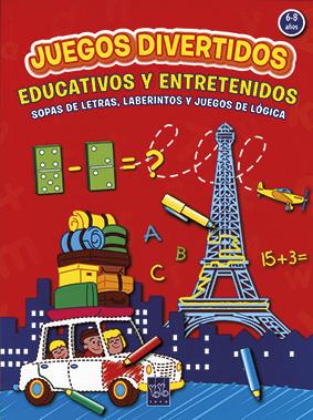 JUEGOS DIVERTIDOS EDUCATIVOS Y ENTRETENIDOS | 9788408036548 | Galatea Llibres | Llibreria online de Reus, Tarragona | Comprar llibres en català i castellà online