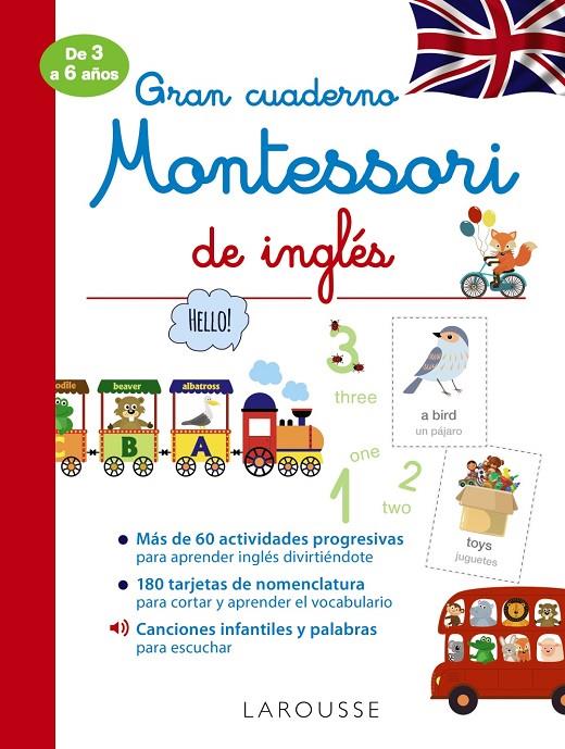 GRAN CUADERNO MONTESSORI DE INGLÉS | 9788418100277 | Galatea Llibres | Llibreria online de Reus, Tarragona | Comprar llibres en català i castellà online