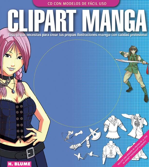 CLIPART MANGA + CD | 9788496669383 | SCOTT-BARON, HAYDEN | Galatea Llibres | Llibreria online de Reus, Tarragona | Comprar llibres en català i castellà online