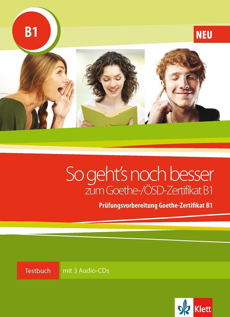 SO GEHT'S NOCH BESSER ZUM GOETHE-/ÖSD-ZERTIFIKAT B1 - LIBRO + 3 CD | 9783126758543 | Galatea Llibres | Llibreria online de Reus, Tarragona | Comprar llibres en català i castellà online