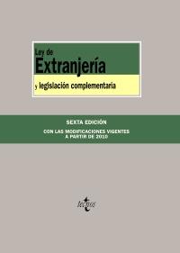 LEY DE EXTRANJERÍA Y LEGISLACIÓN COMPLEMENTARIA | 9788430950546 | Galatea Llibres | Llibreria online de Reus, Tarragona | Comprar llibres en català i castellà online