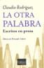 OTRA PALABRA | 9788483109793 | RODRIGUEZ, CLAUDIO | Galatea Llibres | Librería online de Reus, Tarragona | Comprar libros en catalán y castellano online