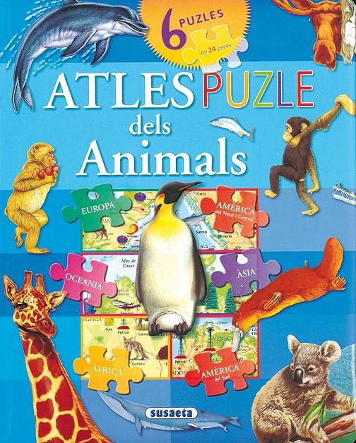 ATLES PUZLE DELS ANIMALS | 9788467733754 | SUSAETA, EQUIP | Galatea Llibres | Llibreria online de Reus, Tarragona | Comprar llibres en català i castellà online