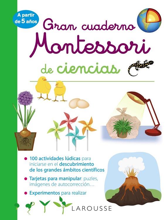 GRAN CUADERNO MONTESSORI DE CIENCIAS | 9788418100253 | Galatea Llibres | Llibreria online de Reus, Tarragona | Comprar llibres en català i castellà online