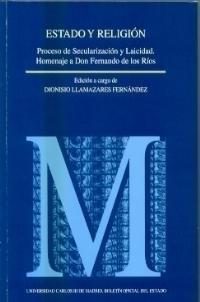 ESTADO Y RELIGION | 9788434012851 | LLAMAZARES FERNANDEZ, DIONISIO (ED.) | Galatea Llibres | Librería online de Reus, Tarragona | Comprar libros en catalán y castellano online