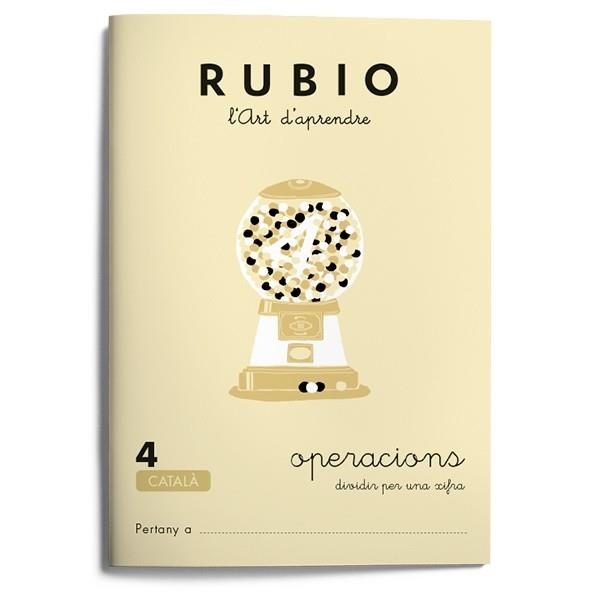 RUBIO, L'ART D'APRENDRE. OPERACIONS 4 | 9788489773066 | RUBIO POLO, ENRIQUE | Galatea Llibres | Llibreria online de Reus, Tarragona | Comprar llibres en català i castellà online
